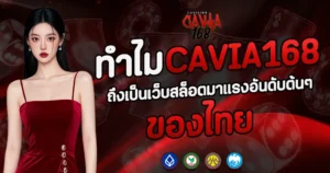 โปรโมชั่นสล็อต CAVIA168 เว็บตรง คาสิโนแตกง่าย โบนัสเยอะ